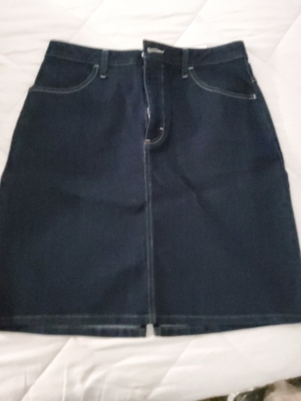 New w/o Tags Lee Dark Blue Denim Mini Skirt